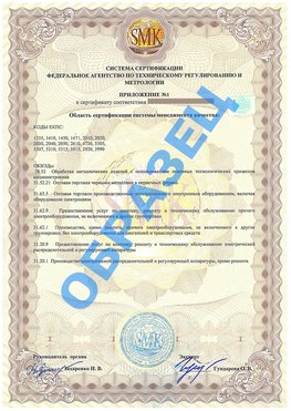 Приложение 1 Родионово-Несветайская Сертификат ГОСТ РВ 0015-002